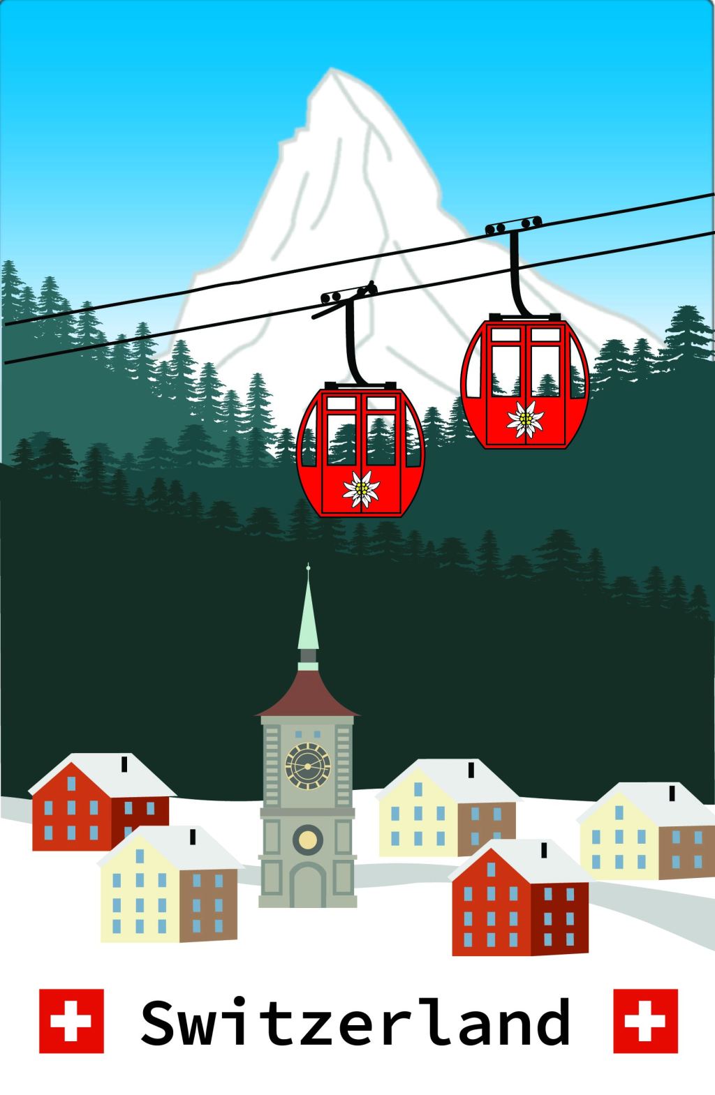 Switzerland Poster